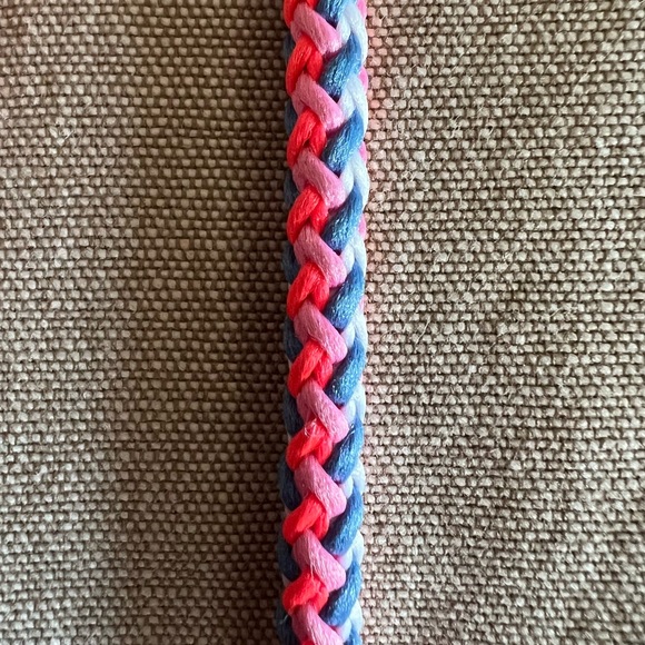 J.Crew chord rhinestone bracelet. - Picture 2 of 2